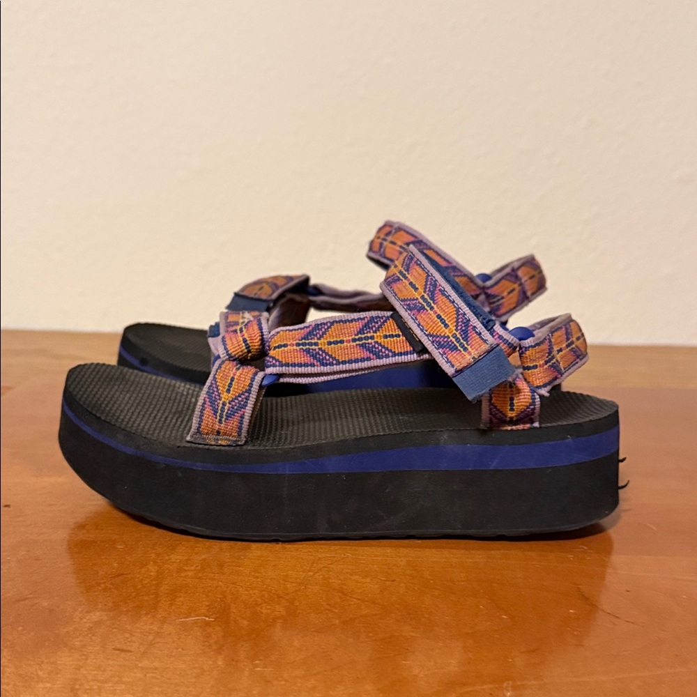 Colorful Platform teva Sandals‎